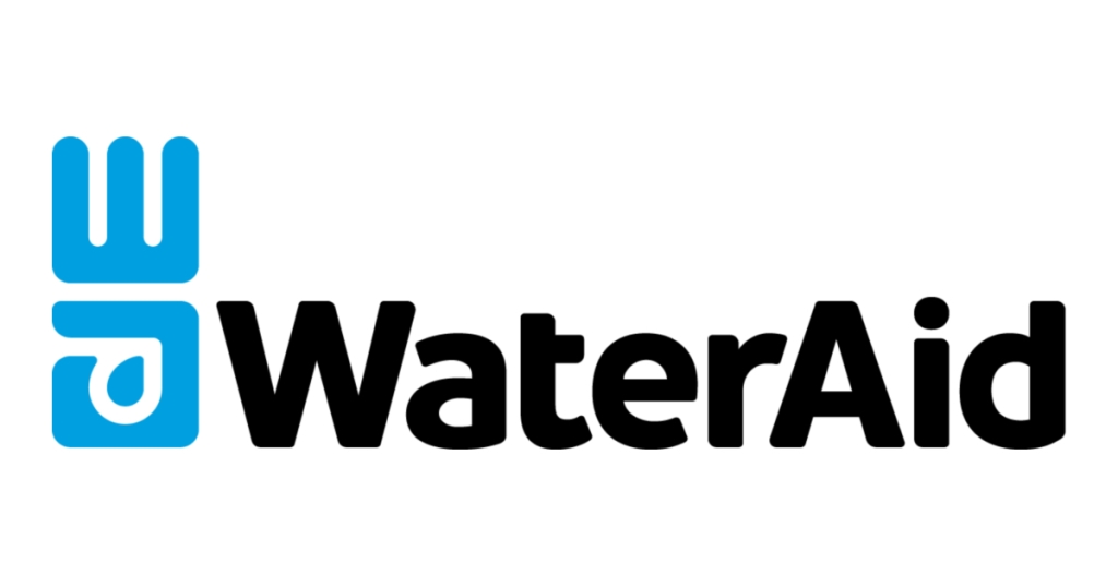 WaterAid logo linking to their website